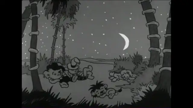 Tecknat Barn Svenska:Bamse De Första Äventyren (1966) Avsnitt 1 Del 4 Av 6