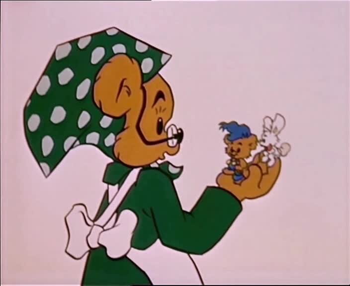 Tecknat Barn Svenska:Bamse Världens Starkaste Björn (1972-1973) Avsnitt 1 Del 4 Av 7