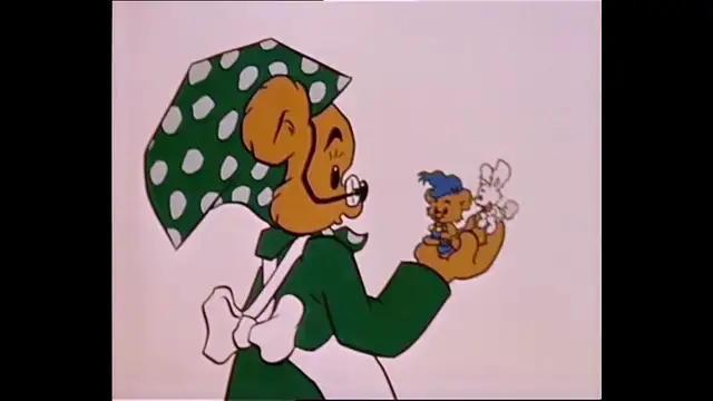Tecknat Barn Svenska:Bamse Världens Starkaste Björn (1972-1973) Avsnitt 1 Del 4 Av 7