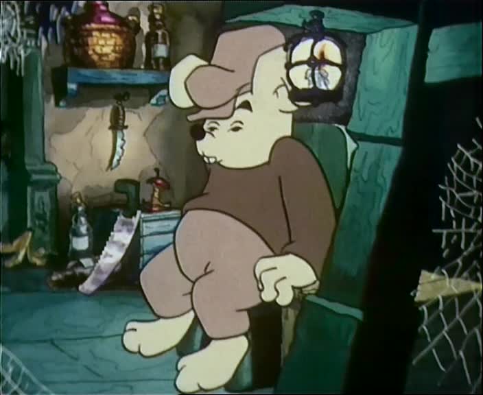 Tecknat Barn Svenska:Bamse Den Lilla Åsnan (1981) Avsnitt 1 Del 2 Av 2